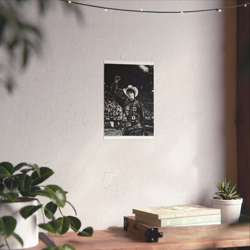 JB Mauney - Open Edition Print - Original Charcoal Drawing
