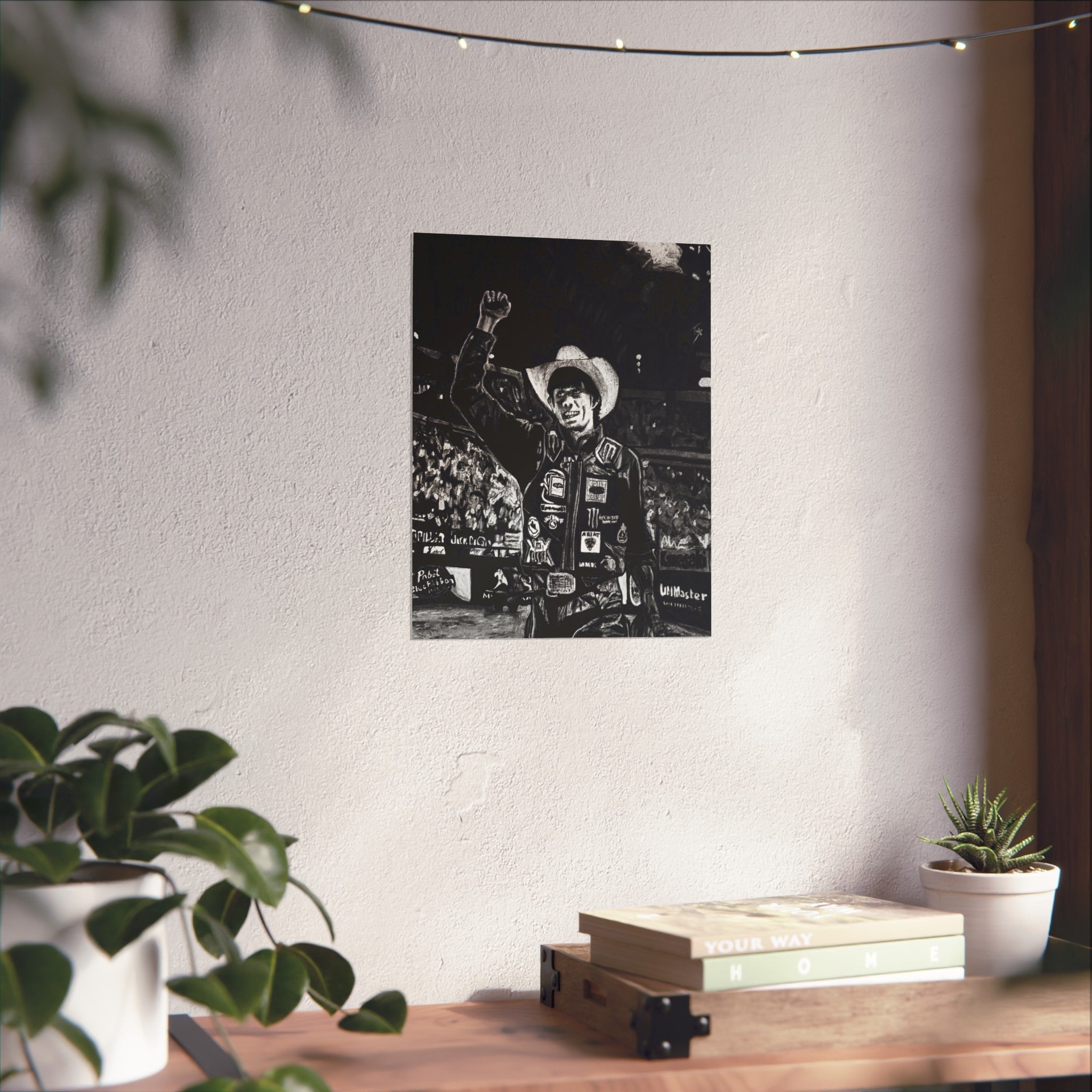 JB Mauney - Open Edition Print - Original Charcoal Drawing