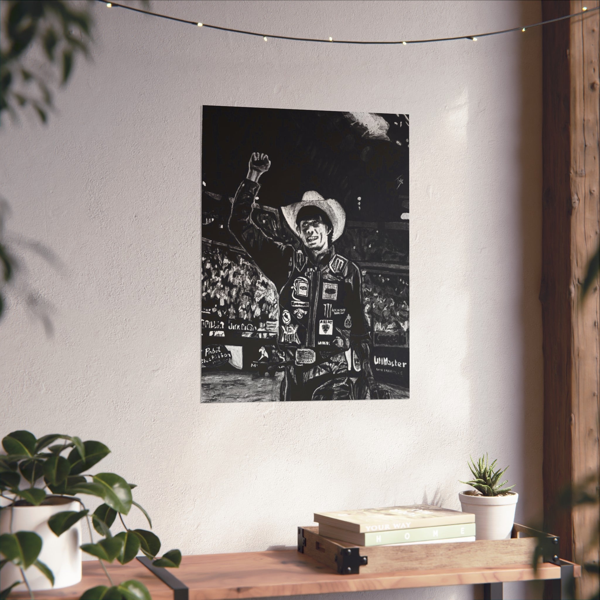 JB Mauney - Open Edition Print - Original Charcoal Drawing