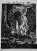 Bound, Yet Unbroken - Original Charcoal Drawing